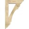 Ekena Millwork Olympic Traditional Rough Sawn Bracket w/ Offset Brace, Douglas Fir, 6"W x 22"D x 34"H BKT0604X22X34OLY01RDF - alternate 2